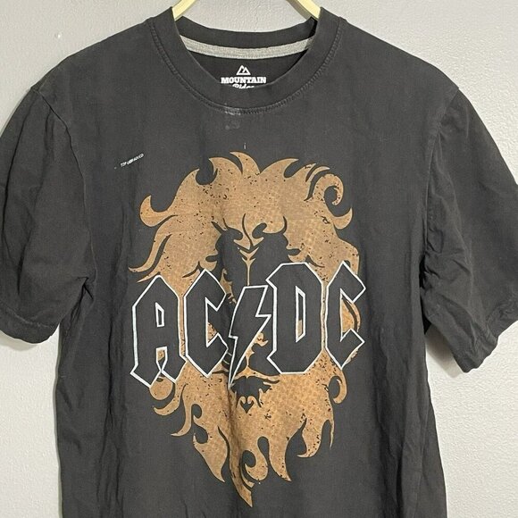 Mountain Ridge Ac/Dc Australian Rock Band Tshirt Men Size S Logo Flame Graphic - Picture 9 of 10